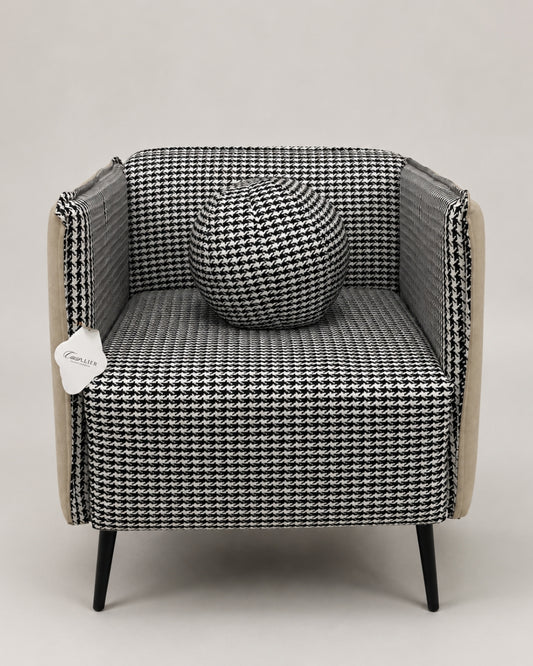 Sillón Otto houndstooth